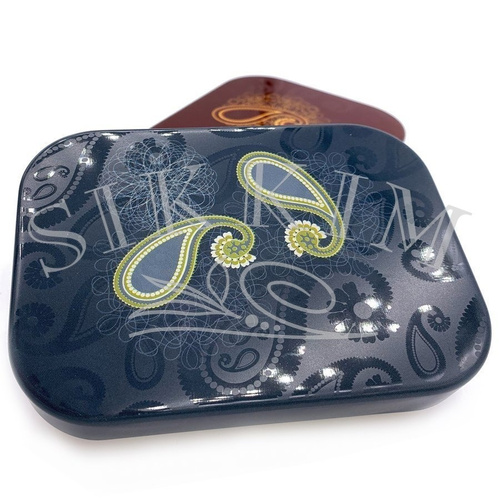 Puszka JM `Kashmir Brown` prostokątna z okienkiem 500g